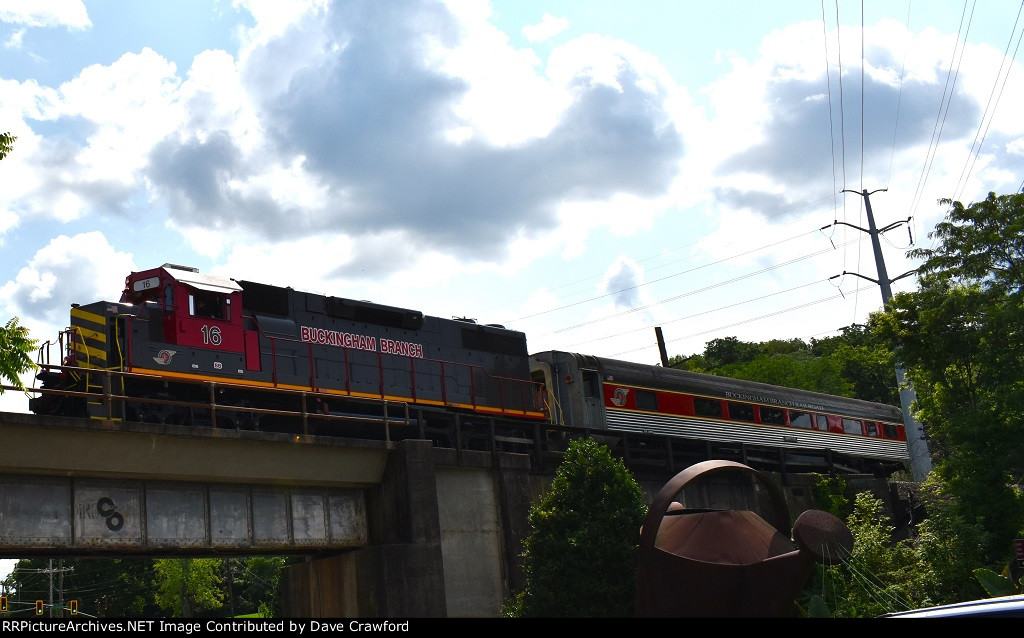 Virginia Scenic Railway Eastbound Excursion 